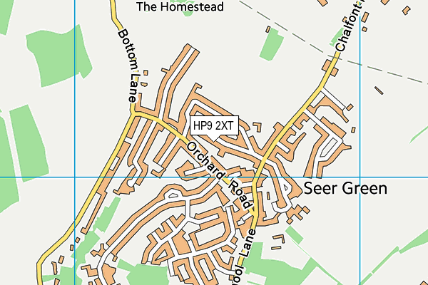 Map of HALPIN HOMES LTD at district scale