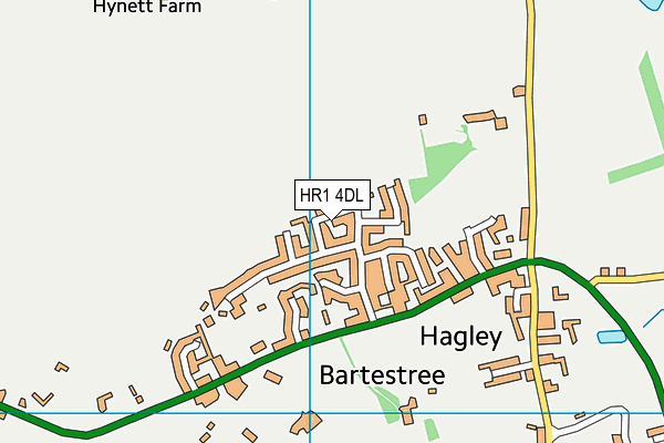 Map of HIDDEN VALLEY LETTING LIMITED at district scale