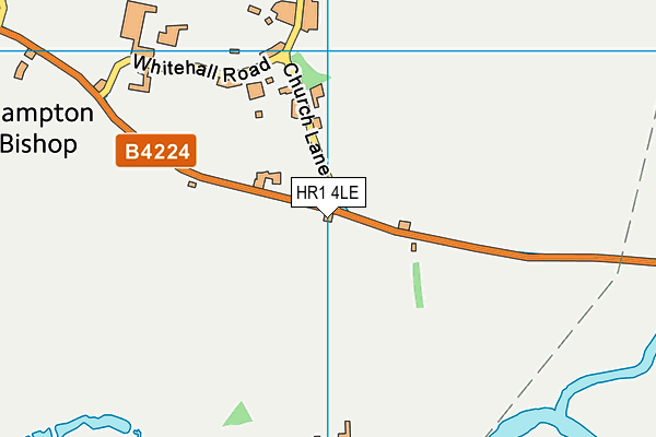 HR1 4LE map - OS VectorMap District (Ordnance Survey)