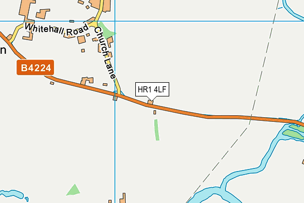 HR1 4LF map - OS VectorMap District (Ordnance Survey)