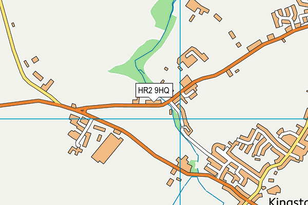 HR2 9HQ map - OS VectorMap District (Ordnance Survey)