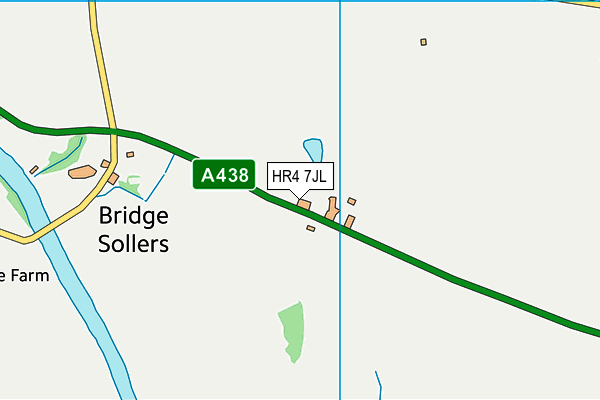 HR4 7JL map - OS VectorMap District (Ordnance Survey)