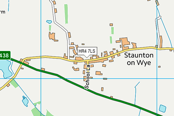 HR4 7LS map - OS VectorMap District (Ordnance Survey)