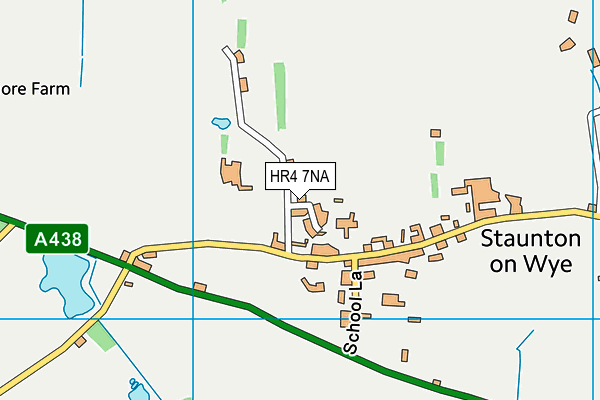 HR4 7NA map - OS VectorMap District (Ordnance Survey)
