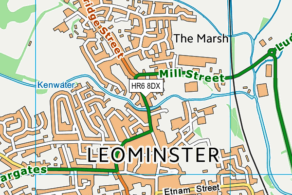Map of LIGHTHOUSE (LEOMINSTER) MANAGEMENT LIMITED at district scale