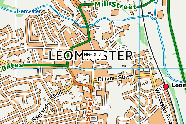 Map of LET THE GOOD TIMES BE-GIN LTD at district scale