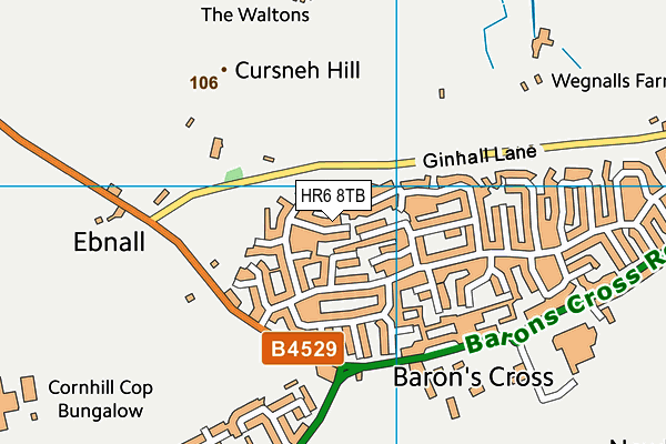 Map of HEREFORD PATROL SERVICES LTD at district scale