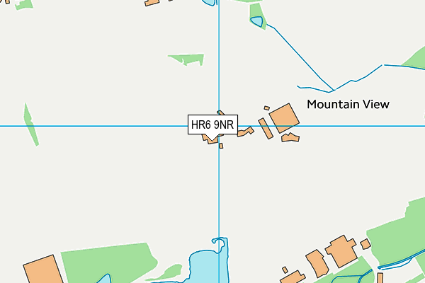 Shobdon Airfield map (HR6 9NR) - OS VectorMap District (Ordnance Survey)