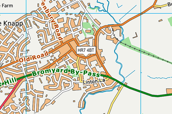 Map of BROCKHAMPTON MEWS (MAINTENANCE) COMPANY LIMITED at district scale