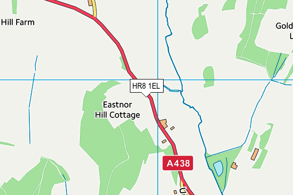 HR8 1EL map - OS VectorMap District (Ordnance Survey)