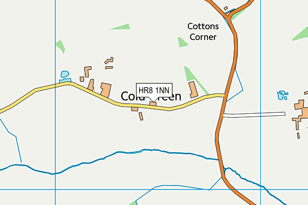 HR8 1NN map - OS VectorMap District (Ordnance Survey)