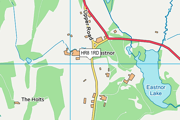 HR8 1RD map - OS VectorMap District (Ordnance Survey)