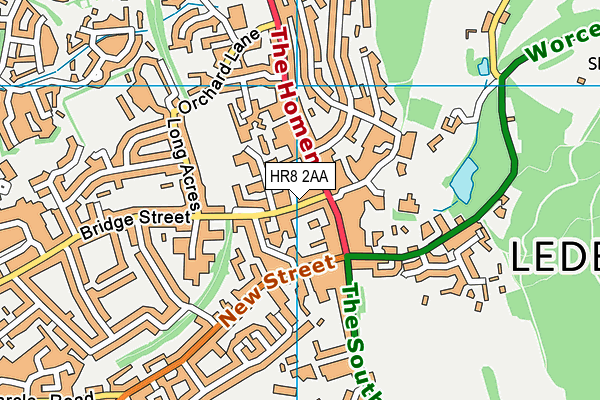 Absolute Fitness Uk (Ltd) (Closed) map (HR8 2AA) - OS VectorMap District (Ordnance Survey)
