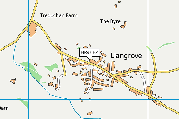 Llangrove CE Academy map (HR9 6EZ) - OS VectorMap District (Ordnance Survey)