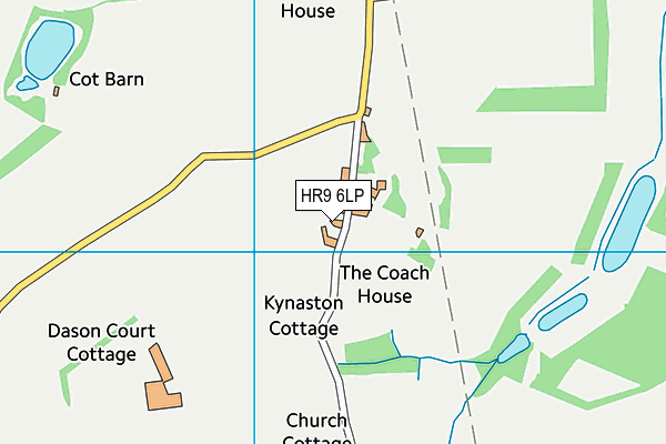 HR9 6LP map - OS VectorMap District (Ordnance Survey)