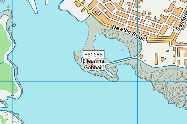 HS1 2RS map - OS VectorMap District (Ordnance Survey)
