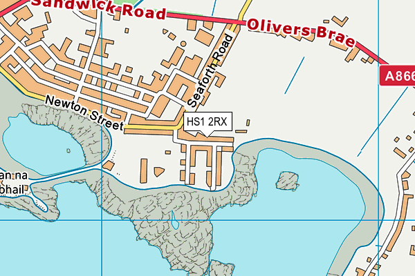 HS1 2RX map - OS VectorMap District (Ordnance Survey)