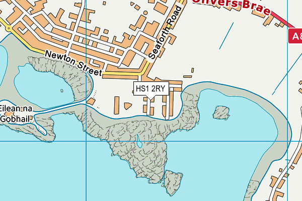 HS1 2RY map - OS VectorMap District (Ordnance Survey)