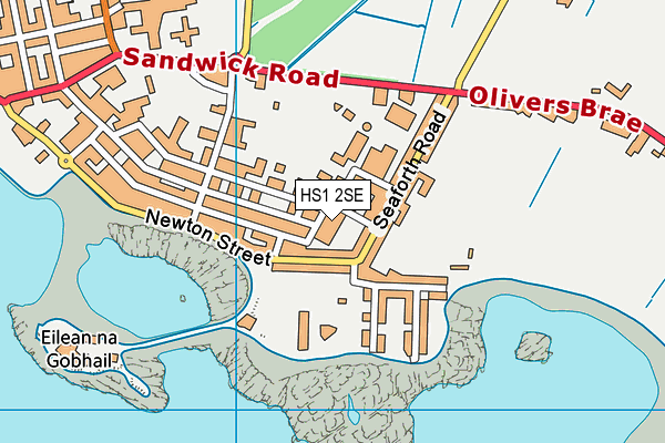 HS1 2SE map - OS VectorMap District (Ordnance Survey)