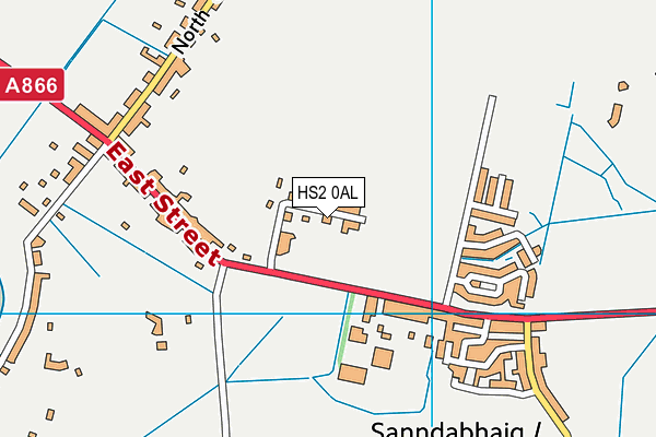 HS2 0AL map - OS VectorMap District (Ordnance Survey)