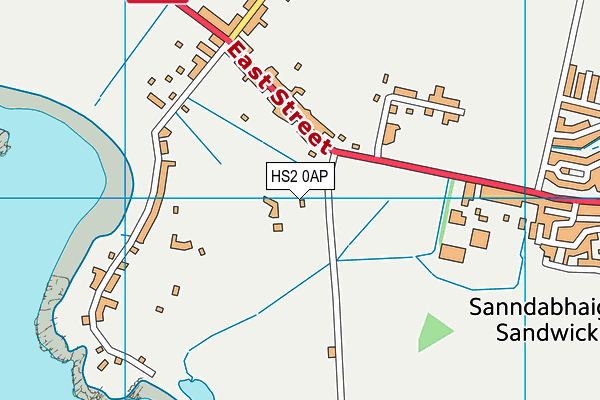 HS2 0AP map - OS VectorMap District (Ordnance Survey)