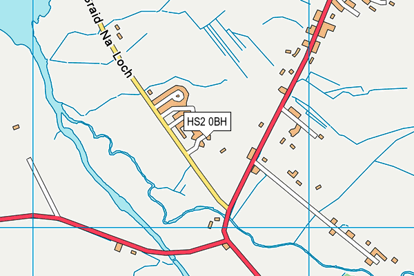 HS2 0BH map - OS VectorMap District (Ordnance Survey)