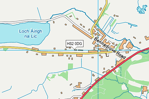 HS2 0DG map - OS VectorMap District (Ordnance Survey)