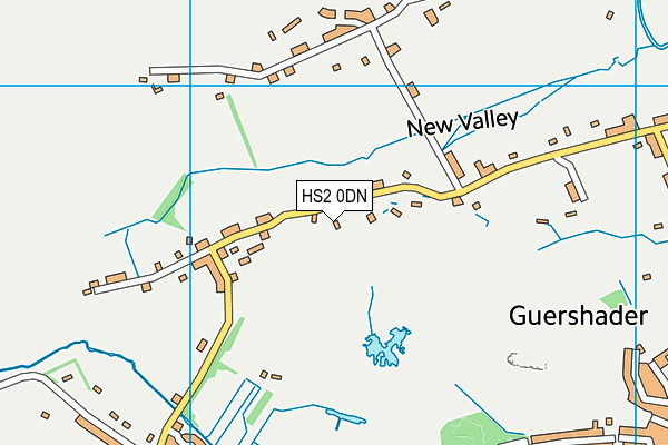 HS2 0DN map - OS VectorMap District (Ordnance Survey)