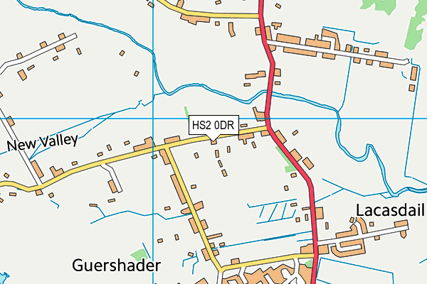 HS2 0DR map - OS VectorMap District (Ordnance Survey)