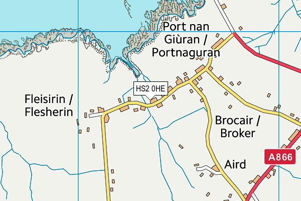 HS2 0HE map - OS VectorMap District (Ordnance Survey)