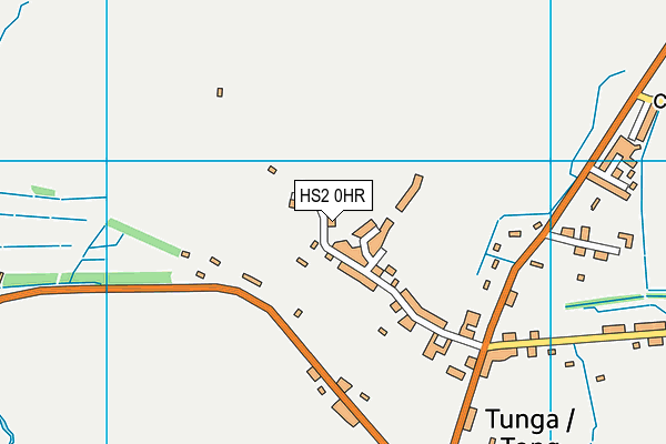 HS2 0HR map - OS VectorMap District (Ordnance Survey)