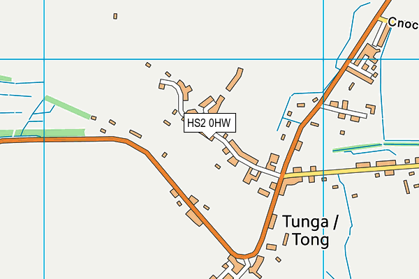 HS2 0HW map - OS VectorMap District (Ordnance Survey)
