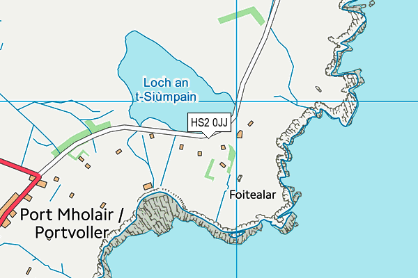 HS2 0JJ map - OS VectorMap District (Ordnance Survey)