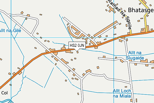 HS2 0JN map - OS VectorMap District (Ordnance Survey)