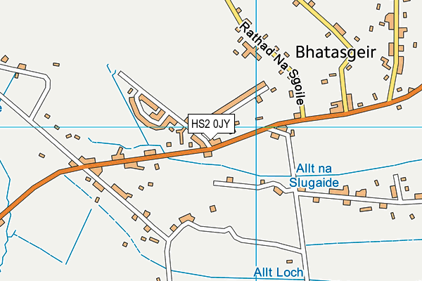 HS2 0JY map - OS VectorMap District (Ordnance Survey)