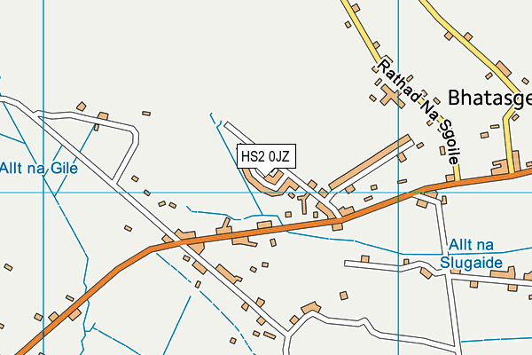 HS2 0JZ map - OS VectorMap District (Ordnance Survey)