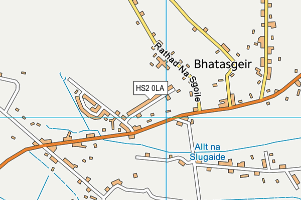 HS2 0LA map - OS VectorMap District (Ordnance Survey)