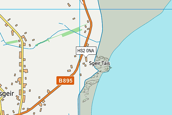 HS2 0NA map - OS VectorMap District (Ordnance Survey)