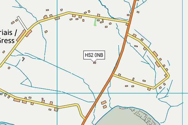 HS2 0NB map - OS VectorMap District (Ordnance Survey)