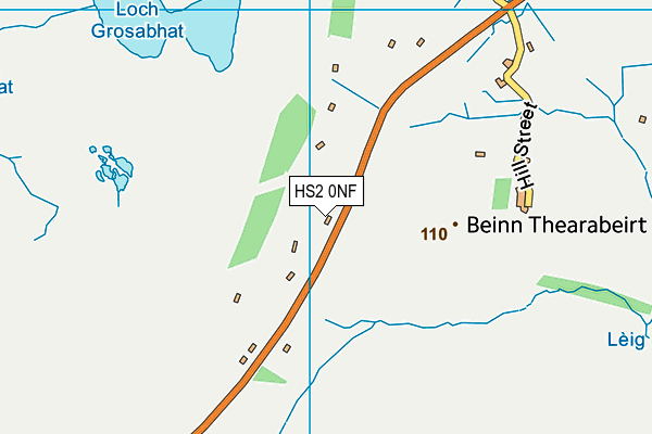 HS2 0NF map - OS VectorMap District (Ordnance Survey)