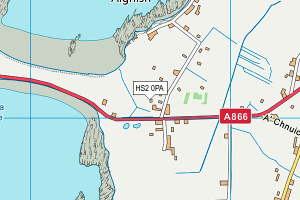 HS2 0PA map - OS VectorMap District (Ordnance Survey)