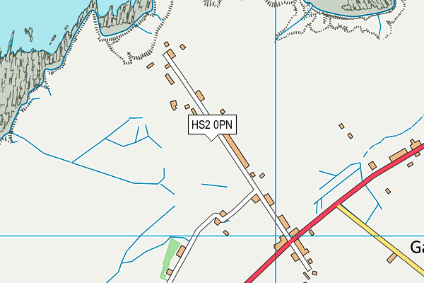 HS2 0PN map - OS VectorMap District (Ordnance Survey)