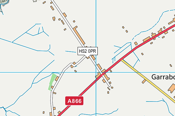 HS2 0PR map - OS VectorMap District (Ordnance Survey)