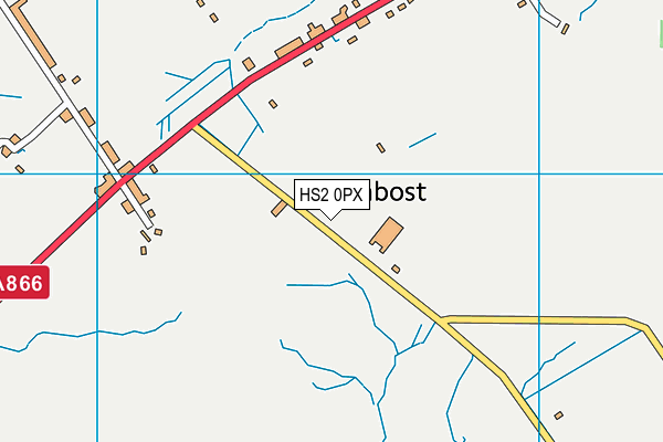 HS2 0PX map - OS VectorMap District (Ordnance Survey)