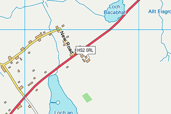 HS2 0RL map - OS VectorMap District (Ordnance Survey)