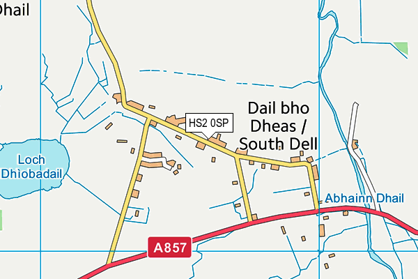 HS2 0SP map - OS VectorMap District (Ordnance Survey)