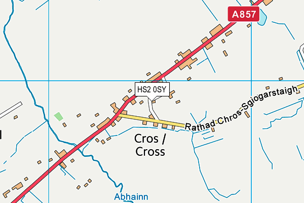 HS2 0SY map - OS VectorMap District (Ordnance Survey)