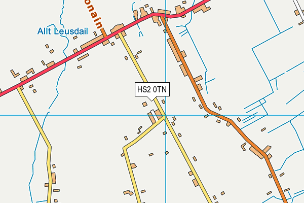HS2 0TN map - OS VectorMap District (Ordnance Survey)