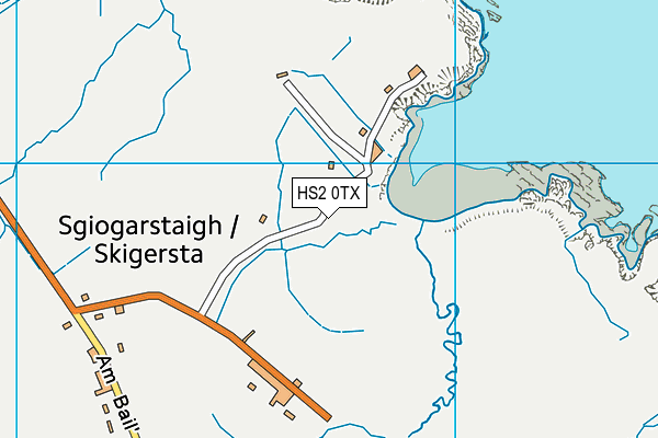 HS2 0TX map - OS VectorMap District (Ordnance Survey)