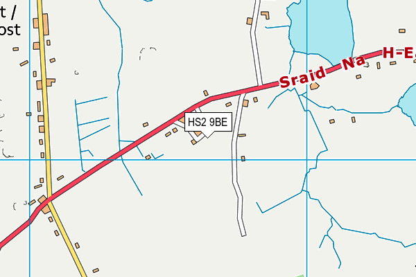 HS2 9BE map - OS VectorMap District (Ordnance Survey)